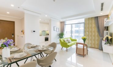 Căn hộ cho thuê 3 PN view sông Central 1 nội thất xịn